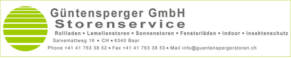 Logo Güntensperger GmbH